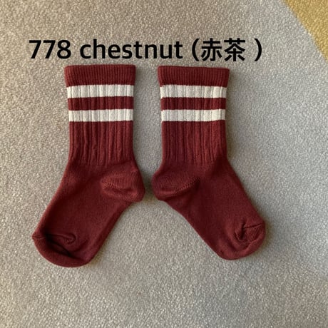 【collegien】8470 Nico - Ribbed Varsity Crew Socks