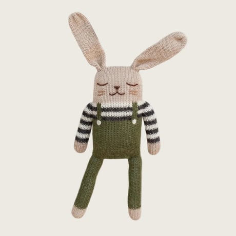 【organic zoo】 Bunny Soft Toy - Olive Overa