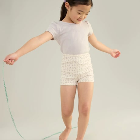【 SOOR PLOOM 】Shortie, Chicweed Print, Pansy