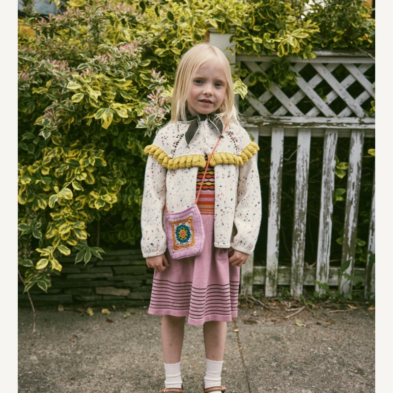 misha&puff コンフェ16 MISHA & PUFF Pinecone Dress _ Camel Confetti - SEN_TO_SENCE