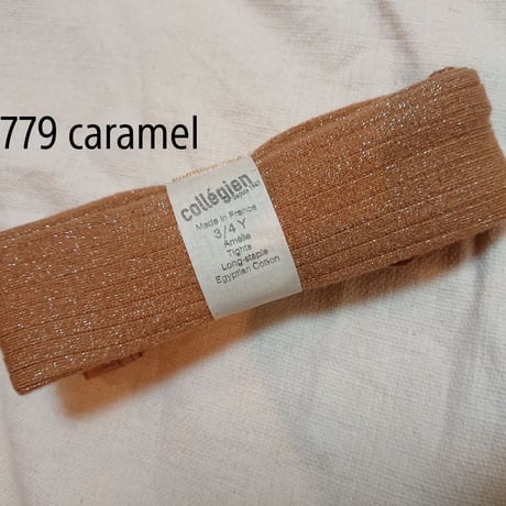 【 Collegien 】6990  Amélie - Glitter Ribbed Tights