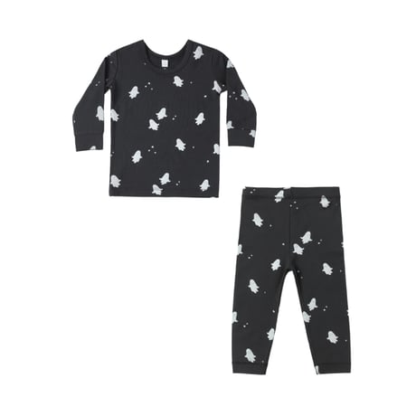 【Quincy Mae】BAMBOO PAJAMA SET ||  GHOSTS