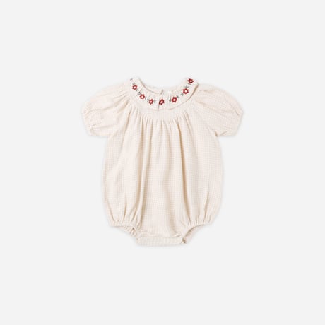 【 Rylee + Cru 】   LULA ROMPER || PETAL GINGHAM