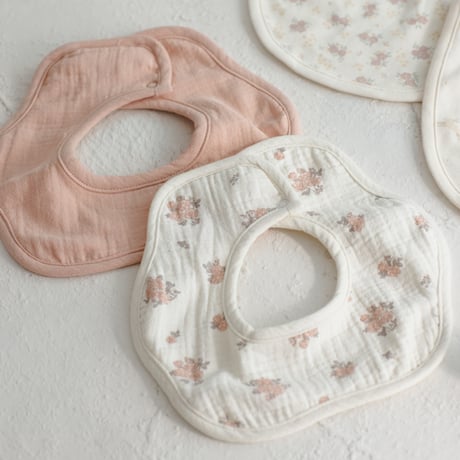 【Quincy Mae】FLOWER BIB PACK || GARDEN ROSE, MELON