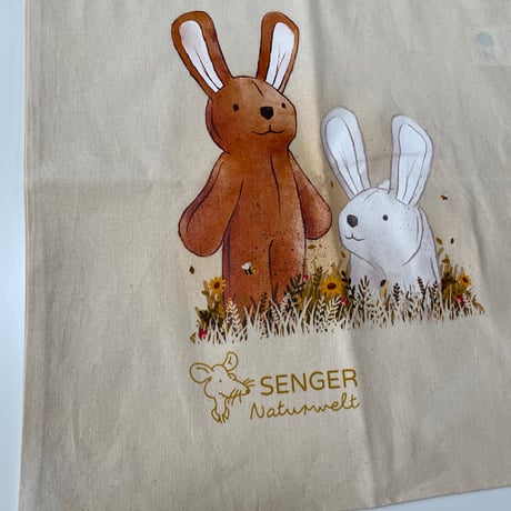 【SENGER  Naturwelt 】Fabric Bag Flying high