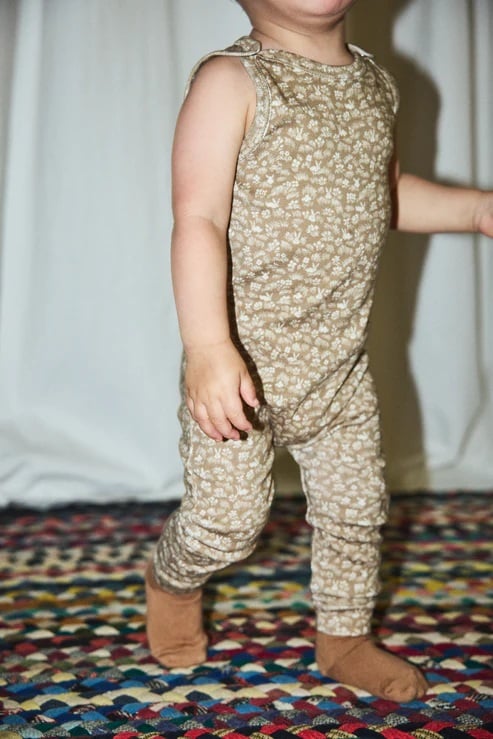 Misha&Puff】Baby Snap Overall (Kelp Bunny Meado