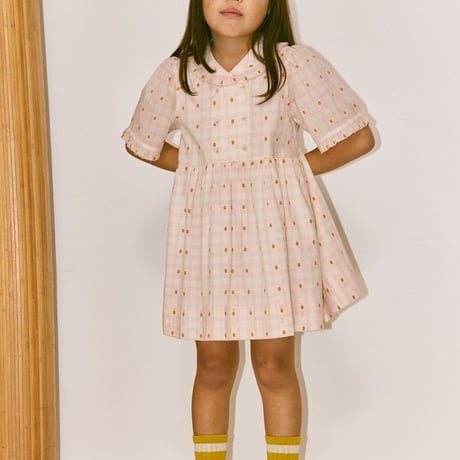 【Misha&Puff】 VOYAGE DRESS (AZALEA BLOSSOM PLAID)