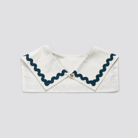 【 little cotton clothes 】Rik Rak Sailor Collar