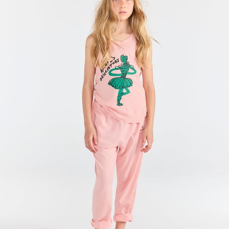 【The Animals Observatory】 FROG KID TANK TOP - SOFTPINK
