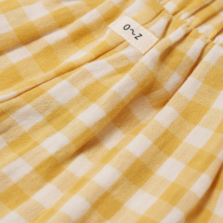 【organic zoo】 Honeycomb Gingham Fisherman Pants
