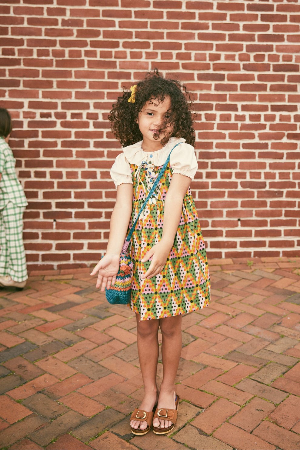 Misha&Puff】 Agatha Dress/ Hazy Lilac Harleqqui