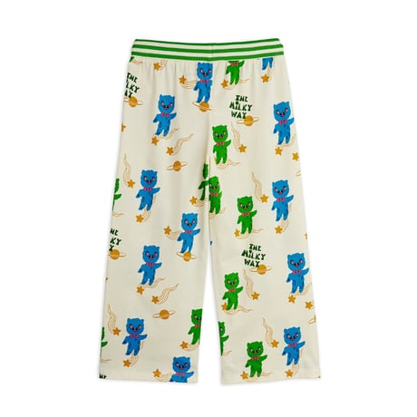 【 MINI RODINI 】Aliens aop trousers - Off-white