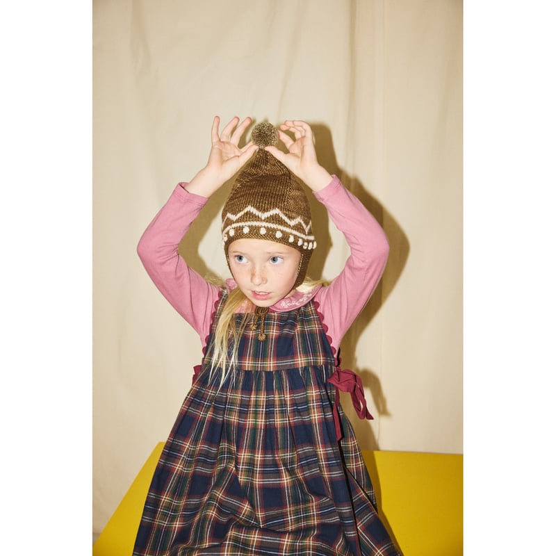 Misha&Puff】Zig Zag Pointy Peak Hat (Nutshell)