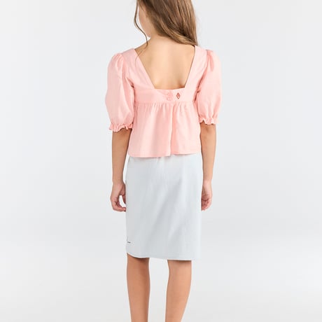 【The Animals Observatory】 MANDRIL BLOUSE - SOFTPINK
