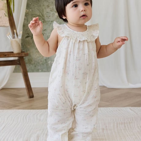 【 Jamie kay 】 JBFO262050 ﾓｽﾘﾝﾌﾟﾚｲｽｰﾂ Solange Snow IVR（size 60~90）