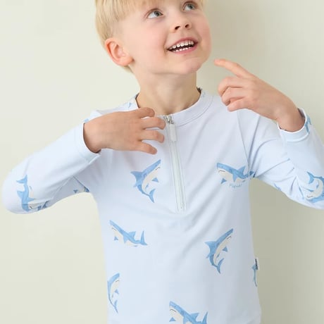 【 gelato pique 】 PKCT262408 KIDSｽｲﾑｳｪｱ BLU（size 90~120）