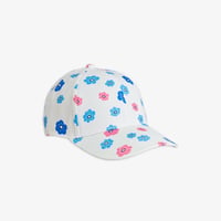 【 MINI RODINI 】Flowers aop cap -Multi