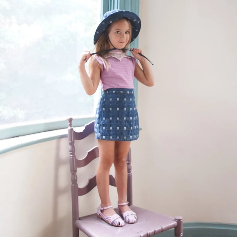 Soor ploom Olive Skort Denim