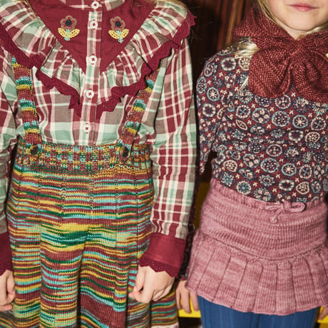 【Misha&Puff】Skating Pond Skirt (Antique Rose)