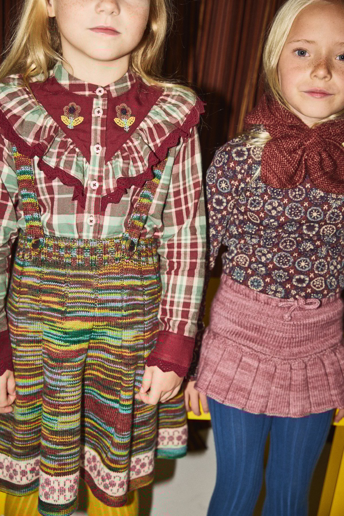 Misha&Puff】Skating Pond Skirt (Antique Rose) |