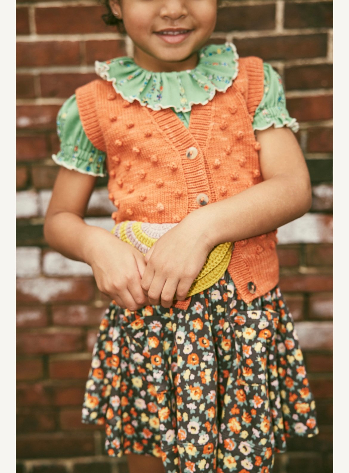 Misha&Puff】Auggie Popcorn Vest/ Gamberetto | M