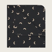 【organic zoo】 Charcoal Midnight Reversible Blanket