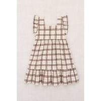 【Misha&Puff】 RUFFLE SLEEVE DRESS (COLA PIAZZA) (4y,6y,8y)