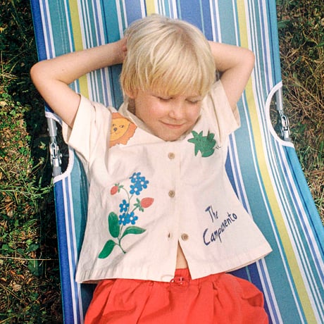 【The Campamento】 Drawings Ecru Shirt- ECRU