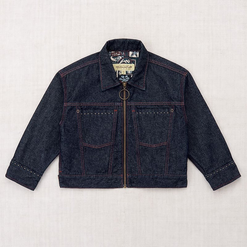 Misha & Puff ジャケット2y ★新品未使用 misha&puff デニムジャケット2y