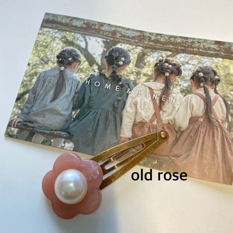 【HOME & LINEN】Flower - Hair clip