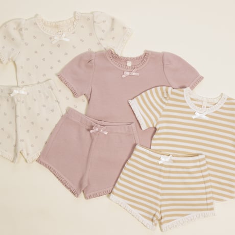 【Quincy Mae】RUBY SET || MAUVE DITSY
