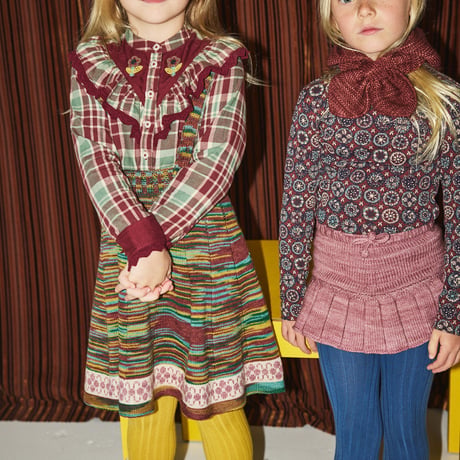 【Misha&Puff】Skating Pond Skirt (Antique Rose)