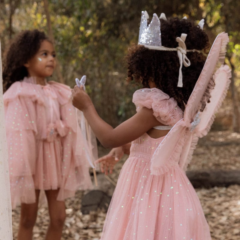 NORALEE 】 TULLE CAPE | ROSE | MIK & CO