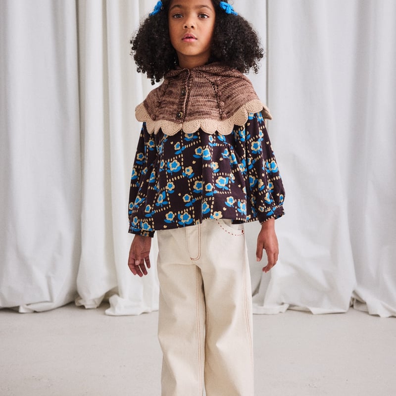 【misha&puff】ケープレット Misha&Puff】Scallop Capelet (Affogato) | MIK & CO