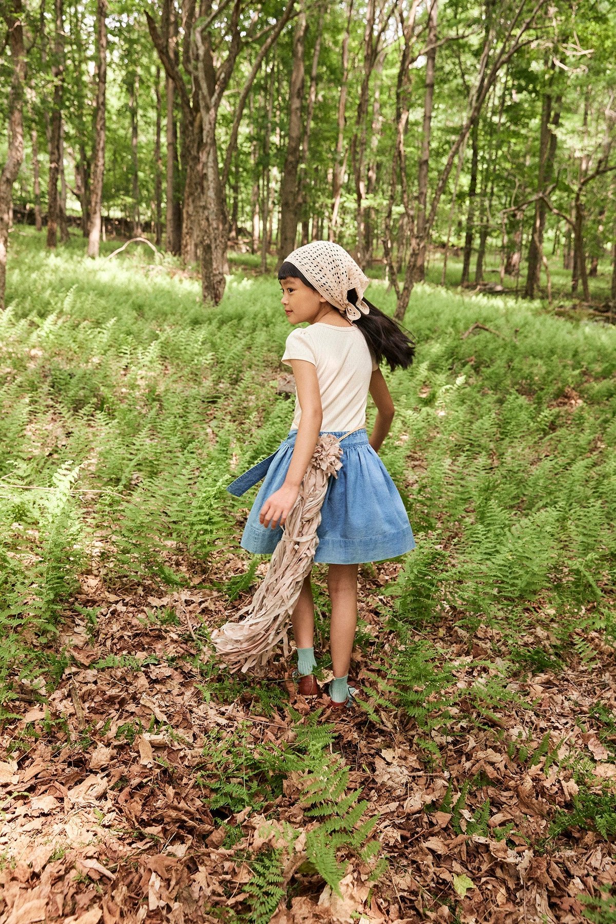 SOOR PLOOM 】Lupe Skirt, Chambray* | MIK & CO SOOR PLOOM 】Lupe Skirt, Chambray* | MIK & CO