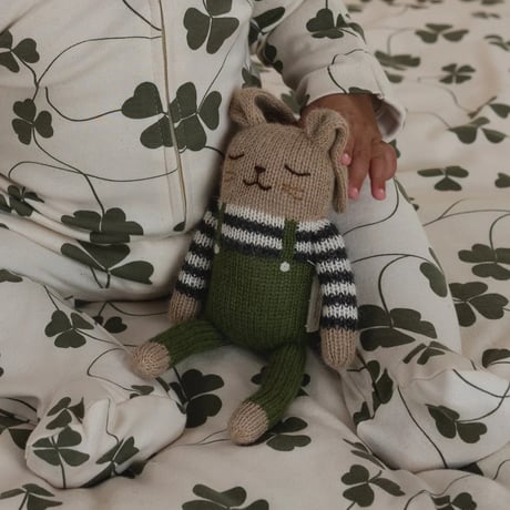 【organic zoo】 Bunny Soft Toy - Olive Overa