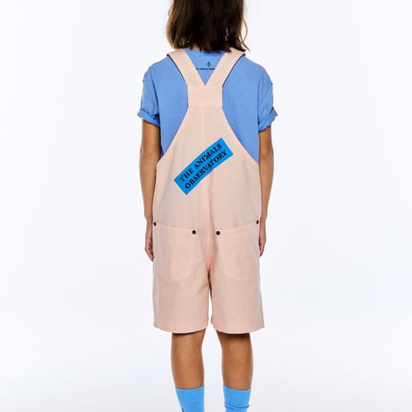 【The Animals Observatory】 DUNGAREES - SOFT PINK