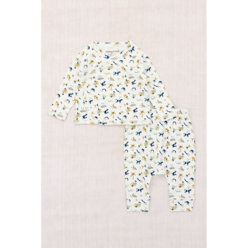 Misha&Puff】BABY WRAP SET (MARZIPAN CIRCUS) | M