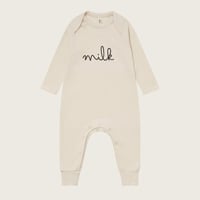 【organic zoo】 Undyed Milk Playsuit