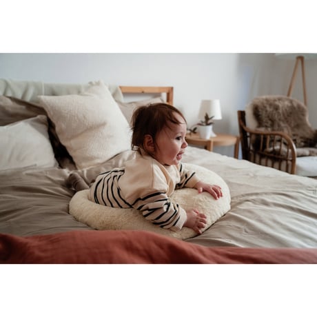 【SENGER  Naturwelt 】 Nursing and Neck Cushion | vanilla