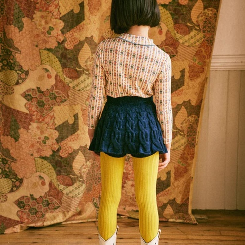 Misha&Puff】Cable Skating Skirt-420 Ink | MIK & CO Misha&Puff】Cable Skating Skirt-420 Ink | MIK & CO