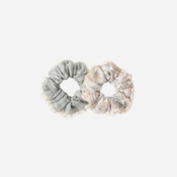 【 Rylee + Cru 】SCRUNCHIE SET || GREEN GINGHAM, BLOOM