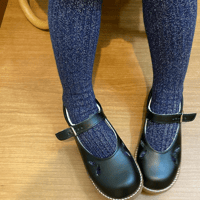 【 Collegien 】6990  Amélie - Glitter Ribbed Tights