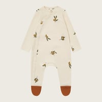 【organic zoo】 Olive Garden Suit with contrast feet
