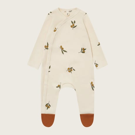 【organic zoo】 Olive Garden Suit with contrast feet