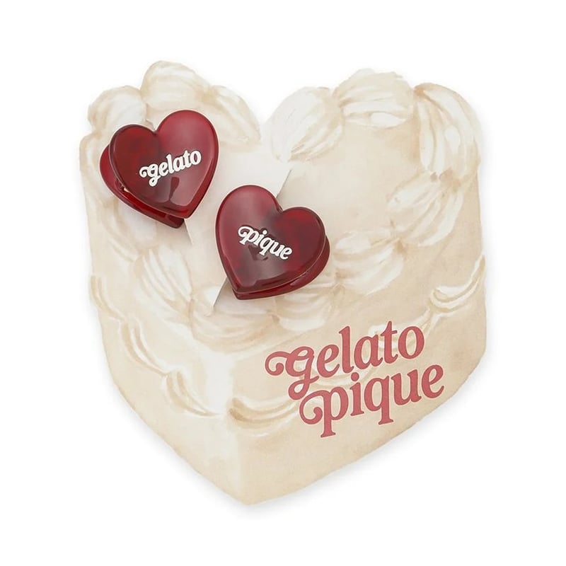 gelato pique 】 PWGA262622 ﾊｰﾄﾐﾆﾍｱｸﾘｯﾌﾟSET RED