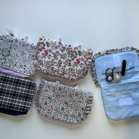【mik+】Pocket Pouch - Purple Pink Adelajda