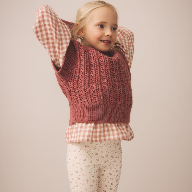 soor ploom■Everdine Vest■Flax■6y soor ploom□Everdine Vest□Flax□6y Soor Ploom Everdine Vest (10