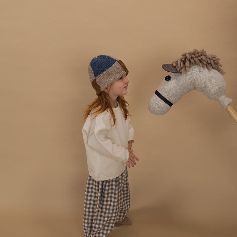 【新品】organic zoo 1-2y Gingham Lodge Pants Shoreline Gingham Lodge Pants | Organic Zoo
