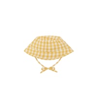 【organic zoo】 Honeycomb Gingham Bucket Sun Hat